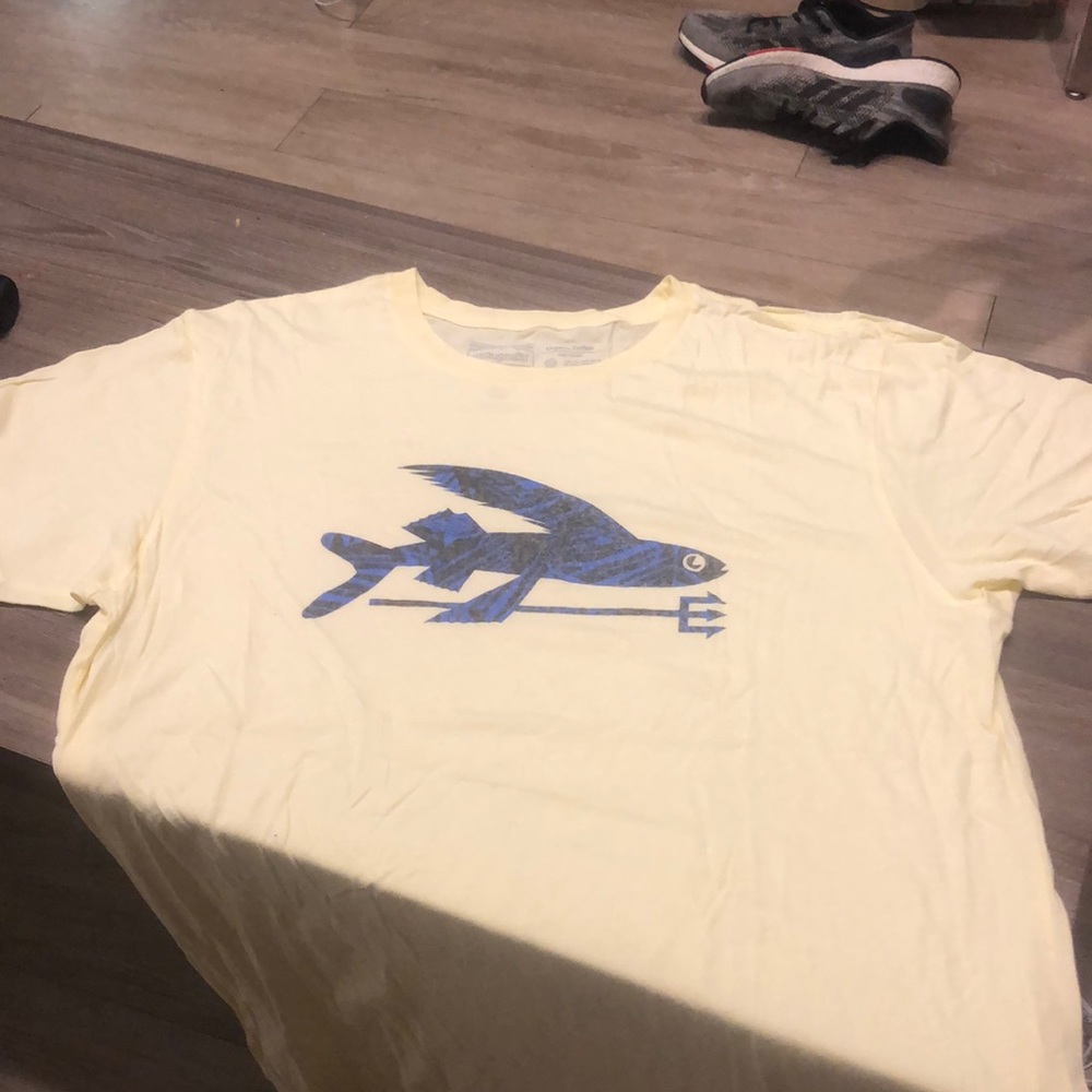 Yellow Patagonia T Shirt